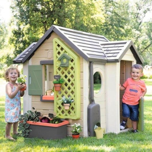 Casa Smoby Life Garden 810408 con accessori