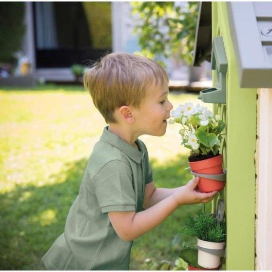 Casa Smoby Life Garden 810408 con accessori
