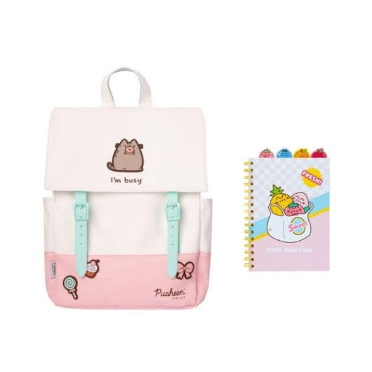 Pack Pusheen Mochila y Cuaderno Grupo Erik