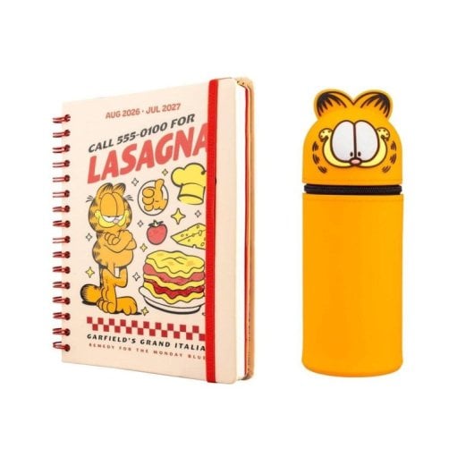 Pack Garfield Agenda Y Estuche Grupo Erik