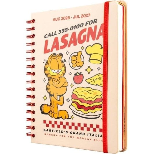 Pack Garfield Agenda Y Estuche Grupo Erik
