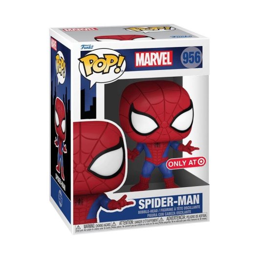Funko Pop! Marvel Spider-Man Special Edition Cabeza Oscilante 9 cm