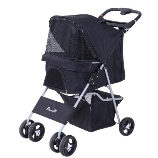 Passeggino Aosom Piccoli Pieghevole 3 Finestre 360 deg