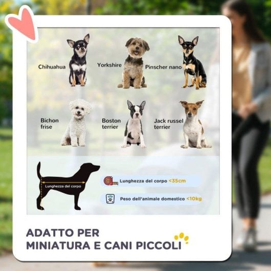Passeggino Aosom Piccoli Pieghevole 3 Finestre 360 deg