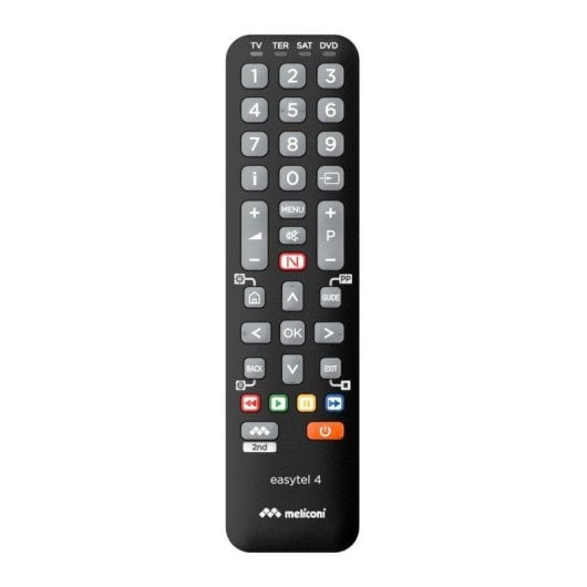 Meliconi Easytel 4 Comando Universal 4 Dispositivos TV TDT SAT