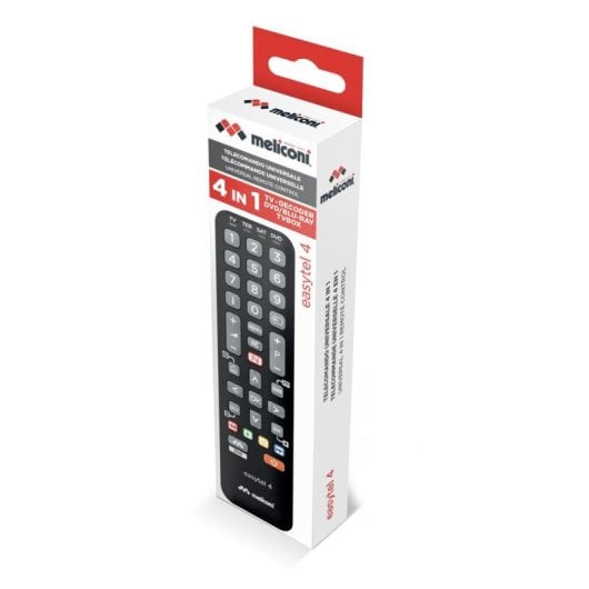 Meliconi Easytel 4 Comando Universal 4 Dispositivos TV TDT SAT