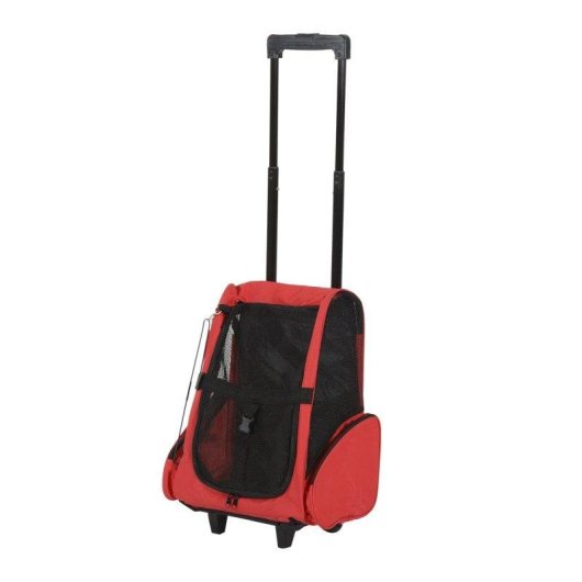 Trasportino Zaino 2 in 1 Aosom 42x25x55cm Rosso