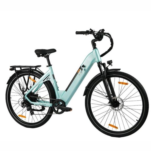 Bicicleta Eléctrica Kaisda K608 350W 36V 20Ah 28" Azul