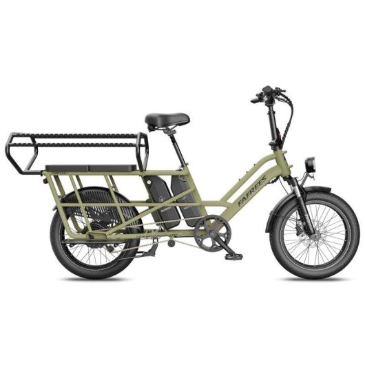 Bicicleta eléctrica Fafrees FF20 CUV Asiento Doble Infantil 24 Ah