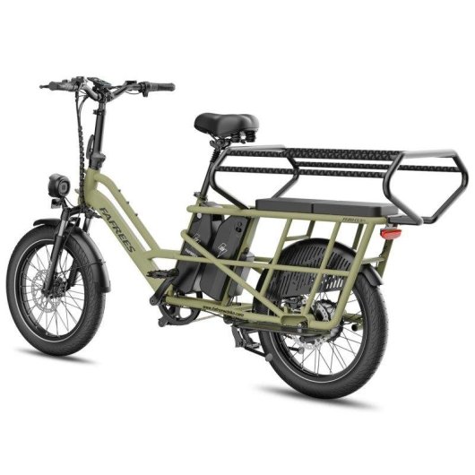 Bicicleta eléctrica Fafrees FF20 CUV Asiento Doble Infantil 24 Ah