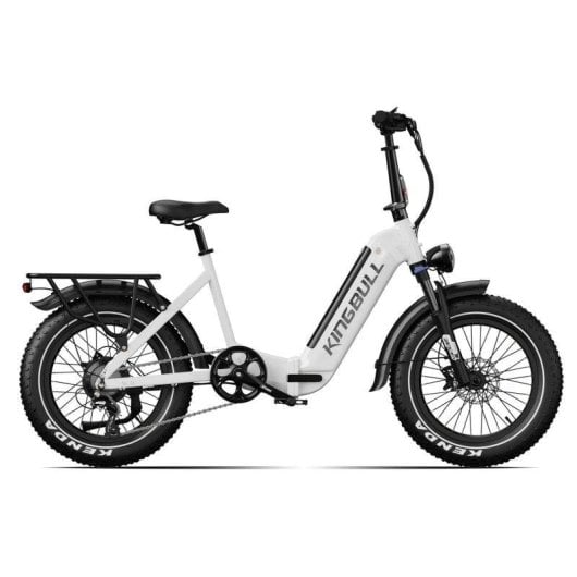 Bicicleta Eléctrica Kingbull Verve 48V 20Ah 130km 20x4.0" Blanco