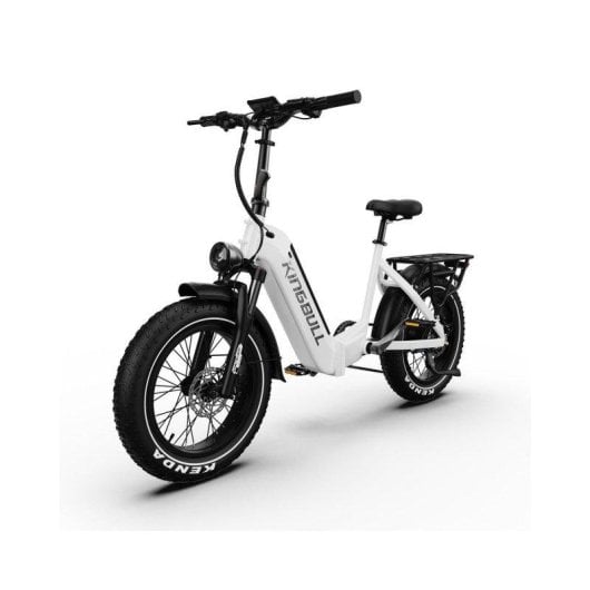 Bicicleta Eléctrica Kingbull Verve 48V 20Ah 130km 20x4.0" Blanco