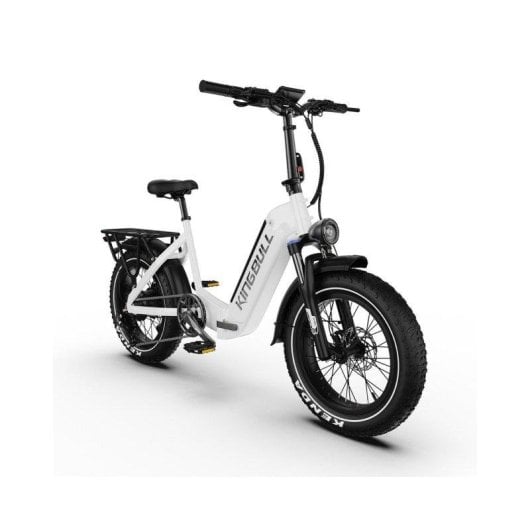 Bicicleta Eléctrica Kingbull Verve 48V 20Ah 130km 20x4.0" Blanco