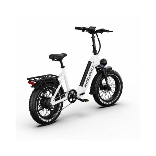Bicicleta Eléctrica Kingbull Verve 48V 20Ah 130km 20x4.0" Blanco