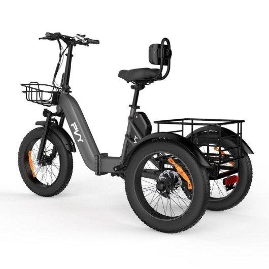 Triciclo eléctrico PVY F20 48V 21Ah 80km 20"