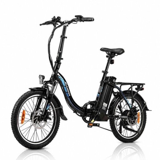 Bicicleta eléctrica plegable Kaisda K7 250W 20" batería 36V 13Ah