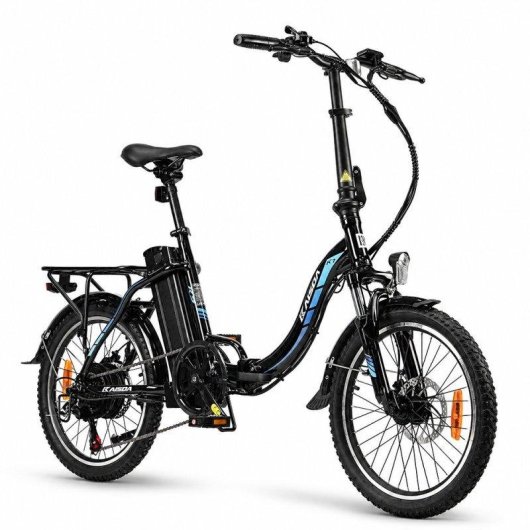 Bicicleta eléctrica plegable Kaisda K7 250W 20" batería 36V 13Ah