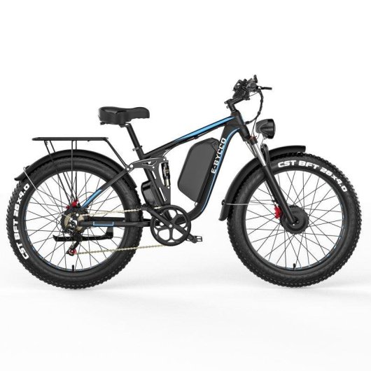 Bicicleta Eléctrica E-Bycco EB7 Pro Motor 1000W×2 Batería 52V