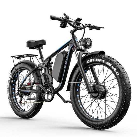 Bicicleta Eléctrica E-Bycco EB7 Pro Motor 1000W×2 Batería 52V