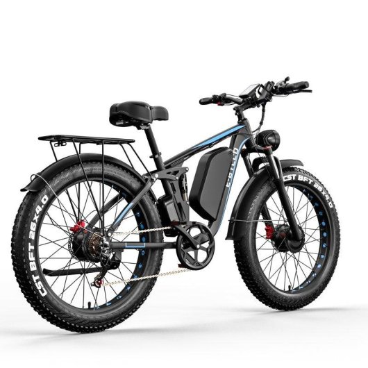 Bicicleta Eléctrica E-Bycco EB7 Pro Motor 1000W×2 Batería 52V