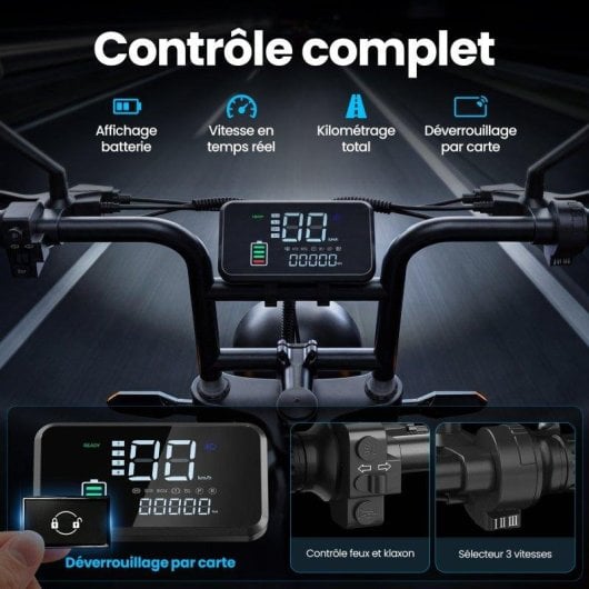 Bicicleta Eléctrica Aairsk X5 Motor 250W Batería 48V 15Ah