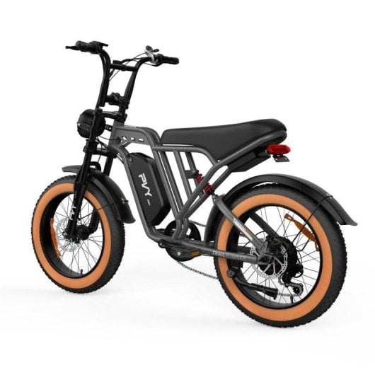 Bicicleta Eléctrica PVY A20 48V 20Ah 80km 20" 25km/h Gris