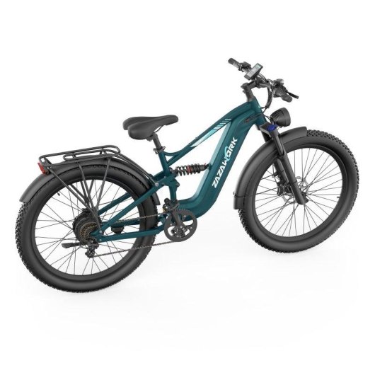Bicicleta Eléctrica Zazawork CF500 1000W 48V 20Ah 27.5" x 3.0" Todoterreno