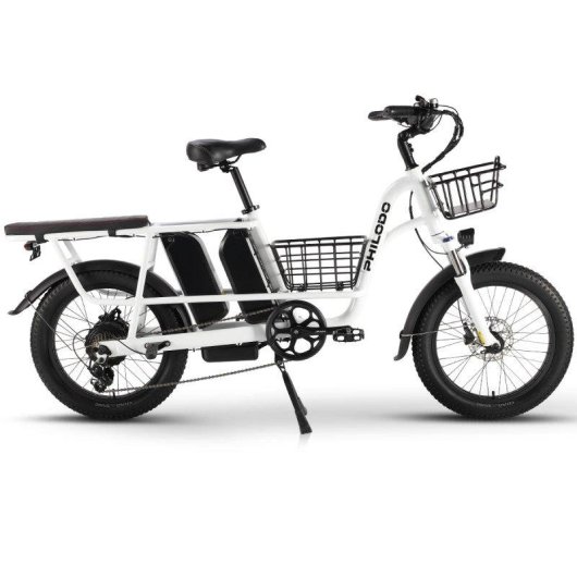 Bicicleta Eléctrica Philodo Traveller Doble Batería 1000W 48V Plegable