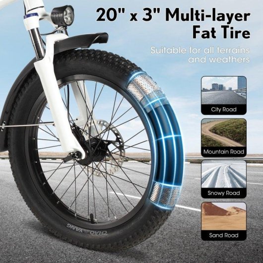 Bicicleta Eléctrica Philodo Traveller Doble Batería 1000W 48V Plegable