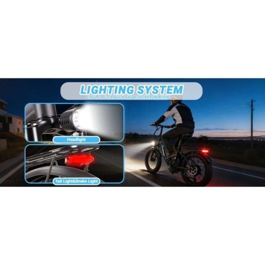 Bicicleta eléctrica E-Bycco S1 500W 36V 10,4Ah 20"