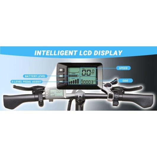 Bicicleta eléctrica E-Bycco S1 500W 36V 10,4Ah 20"