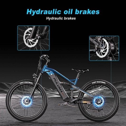 Bicicleta Eléctrica Puluma Ph001 Motor 500W Batería 48V 20Ah 45 km/h