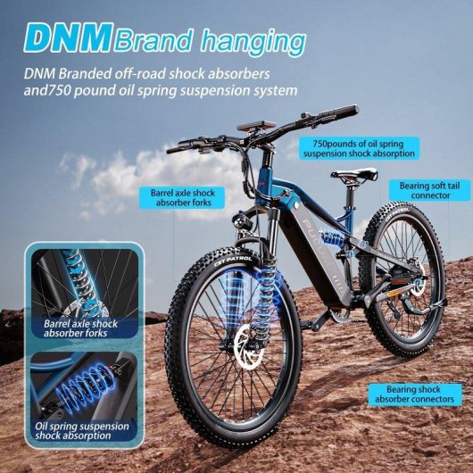 Bicicleta Eléctrica Puluma Ph001 Motor 500W Batería 48V 20Ah 45 km/h