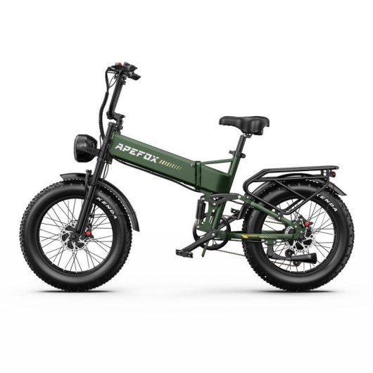 Bicicleta Eléctrica Plegable APEFOX RH20 1500W 48V 22.5Ah Neumáticos 20"