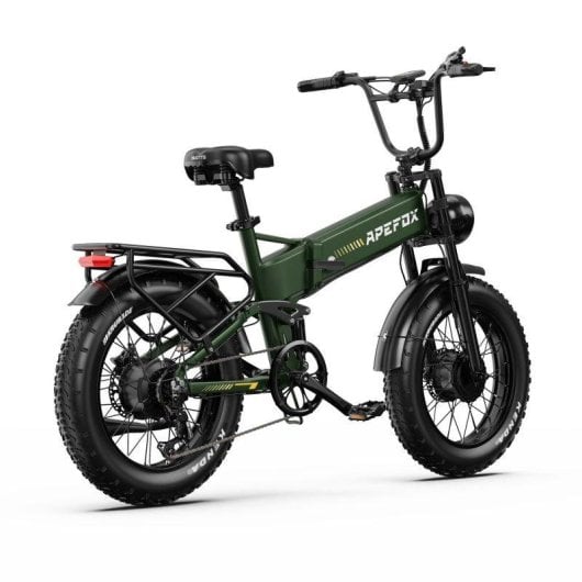 Bicicleta Eléctrica Plegable APEFOX RH20 1500W 48V 22.5Ah Neumáticos 20"