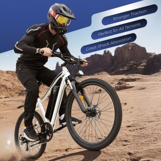 Bicicleta eléctrica iScooter EB3S Motor 350W Batería 36V 15Ah Neumáticos 26"