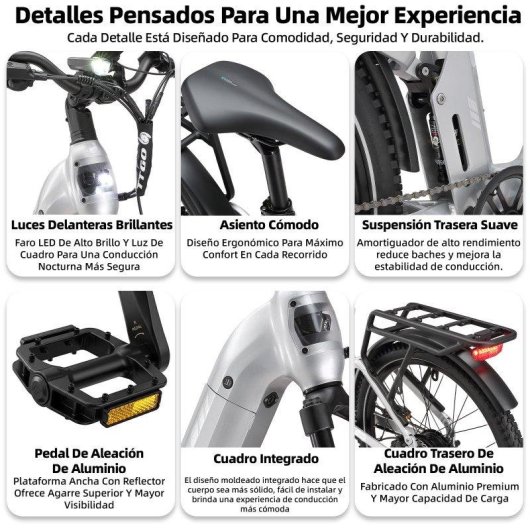 Bicicleta eletrica TTGO E-SUVO 250 W 48 V 15 Ah