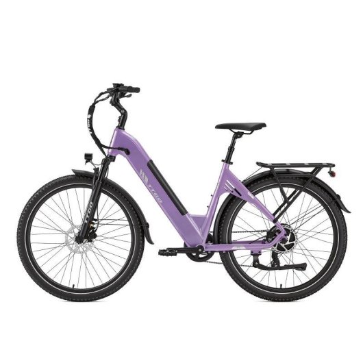 Bicicleta eléctrica TTGO C5 Motor 250W Batería 48V 13.5Ah Neumáticos 27.5"