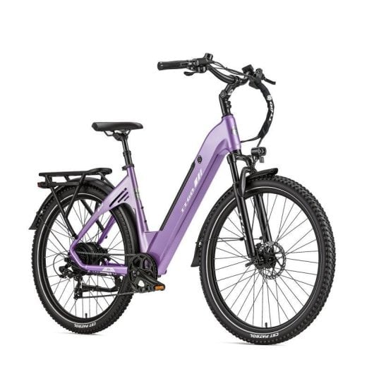 Bicicleta eléctrica TTGO C5 Motor 250W Batería 48V 13.5Ah Neumáticos 27.5"