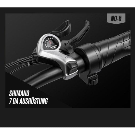 Bicicleta eléctrica Shengmilo S700PRO Motor 2000W Batería 48V 25Ah Autonomía 90 km