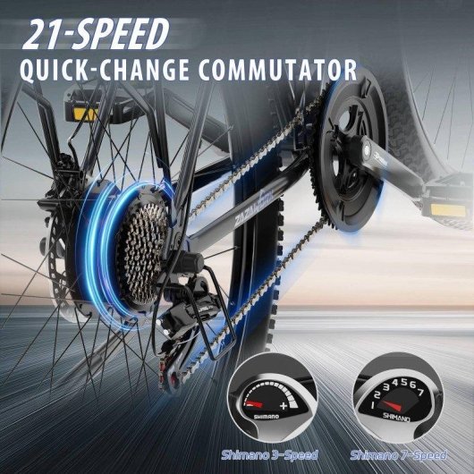 Bicicleta Eléctrica Zazawork C29 Pro Motor 750W Batería 48V 20Ah 29"