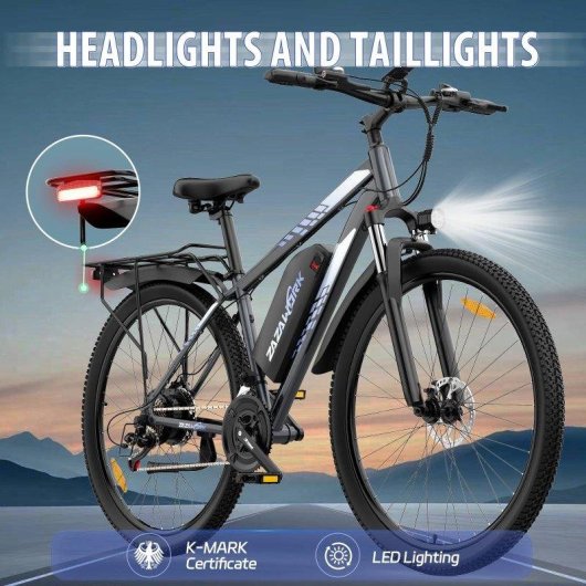 Bicicleta Eléctrica Zazawork C29 Pro Motor 750W Batería 48V 20Ah 29"