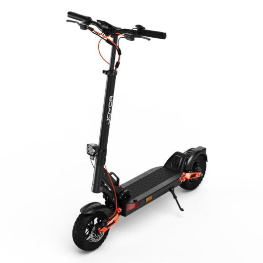 Patinete eléctrico Joyor T6d 600W Autonomía 55km Suspensión doble Negro Naranja