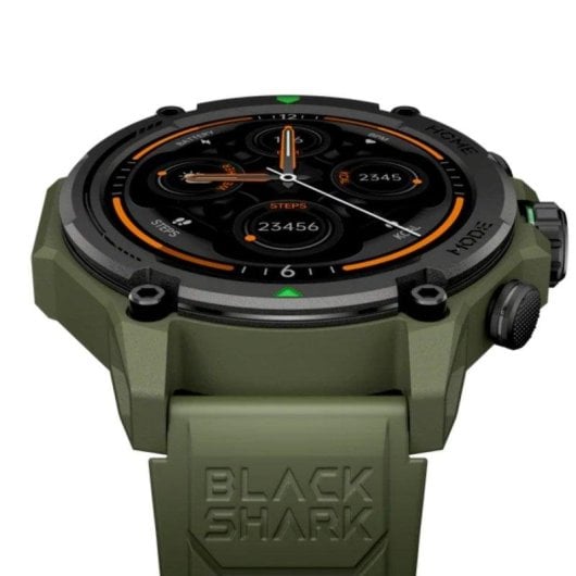 Black Shark GS3 GPS AMOLED 1,43" Grün Robustes Gehäuse 21 Tage Akku