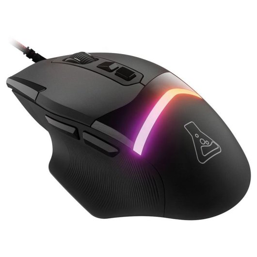 Ratón The G-Lab KULT-PALLADIUM USB 12800 DPI RGB Negro 8 Botones