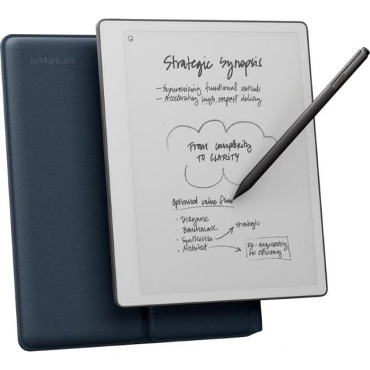 Livre Électronique reMarkable Paper Pure WiFi 10,3" 32GB Gris Bleu avec Stylus Pen
