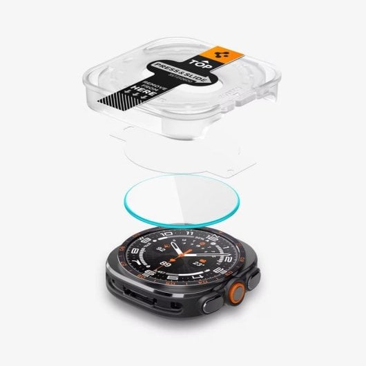 Protecteur d'ecran Spigen GLAS.tR EZ Fit Samsung Galaxy Watch Ultra 2 (47mm)