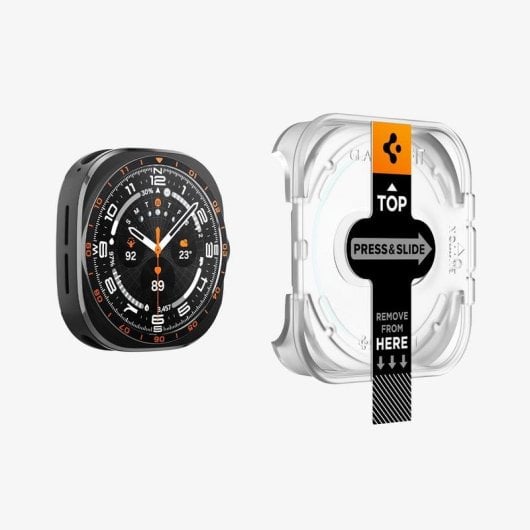 Protecteur d'ecran Spigen GLAS.tR EZ Fit Samsung Galaxy Watch Ultra 2 (47mm)