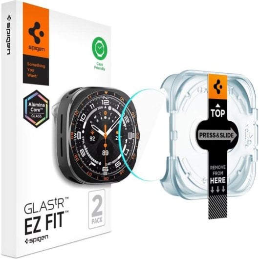 Protecteur d'ecran Spigen GLAS.tR EZ Fit Samsung Galaxy Watch Ultra 2 (47mm)