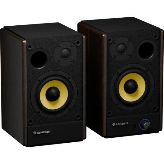 Altavoces Genesis 2 vías con Bluetooth 5.3 y 60 W de potencia